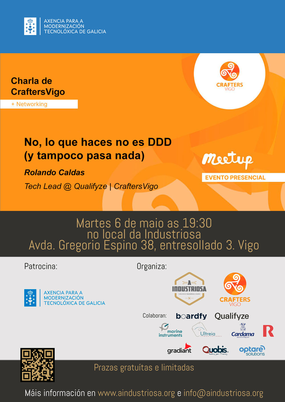Cartel Charla